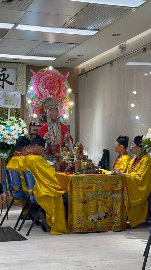 六名道教喃嘸師傅公德法事
